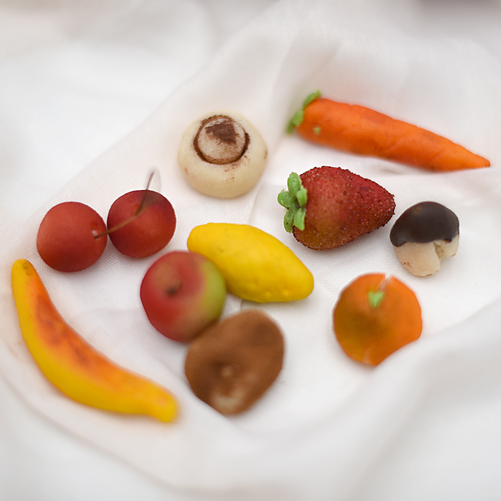 Frutas mazapán