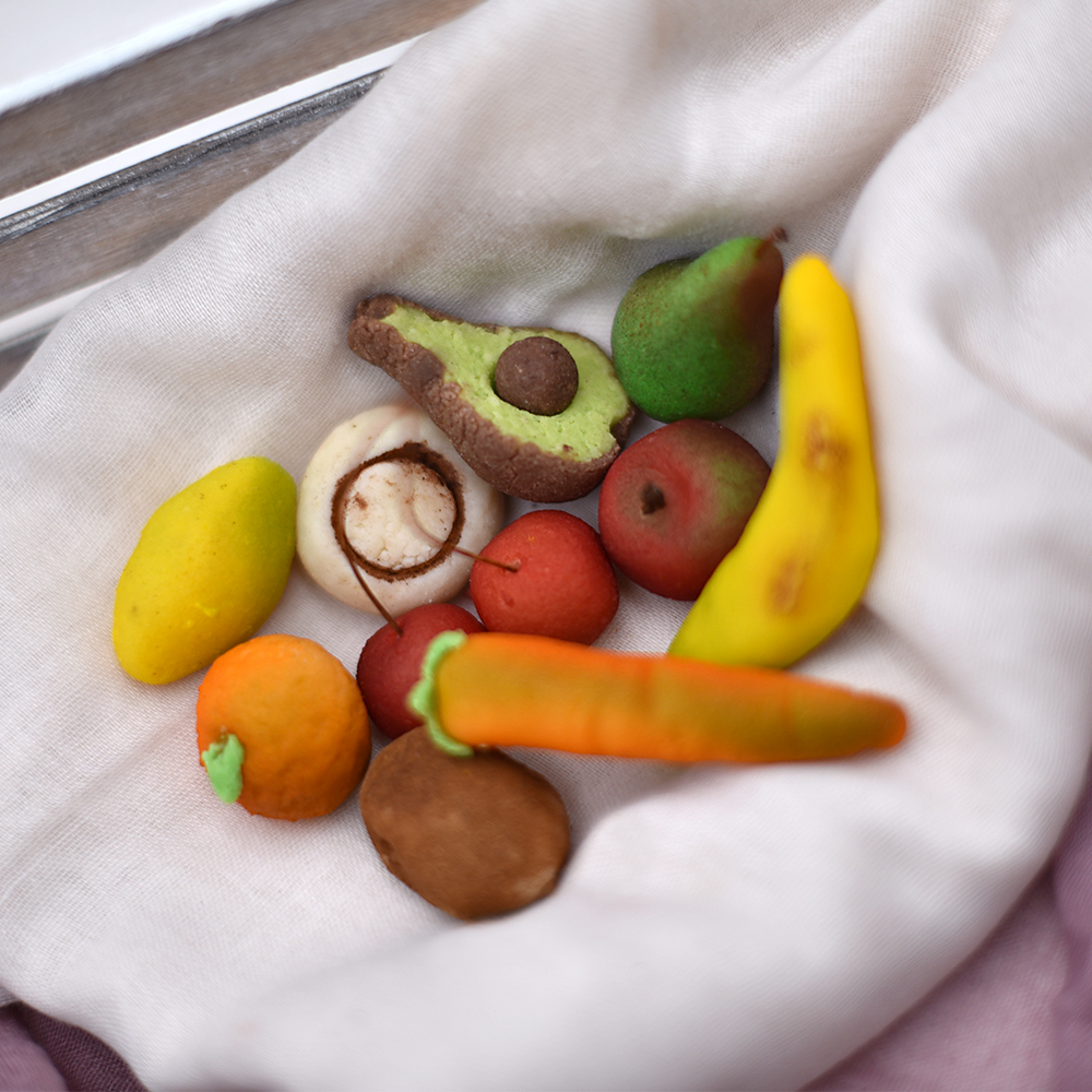 Frutas mazapán