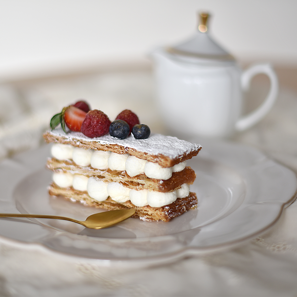 Pastel Mil hojas